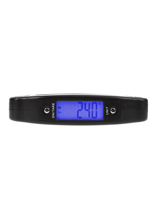 Digital Luggage Weighing Scale Black