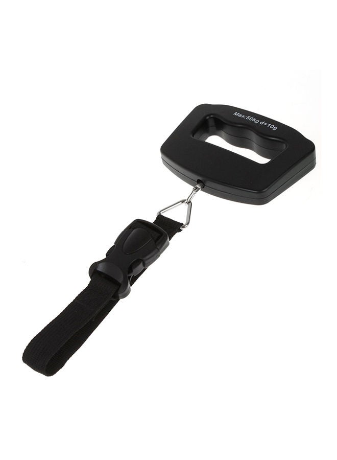 Digital Luggage Weighing Scale Black