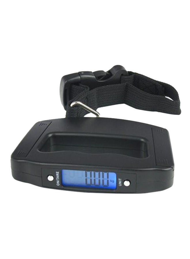 Digital Electronic Luggage Scale Black