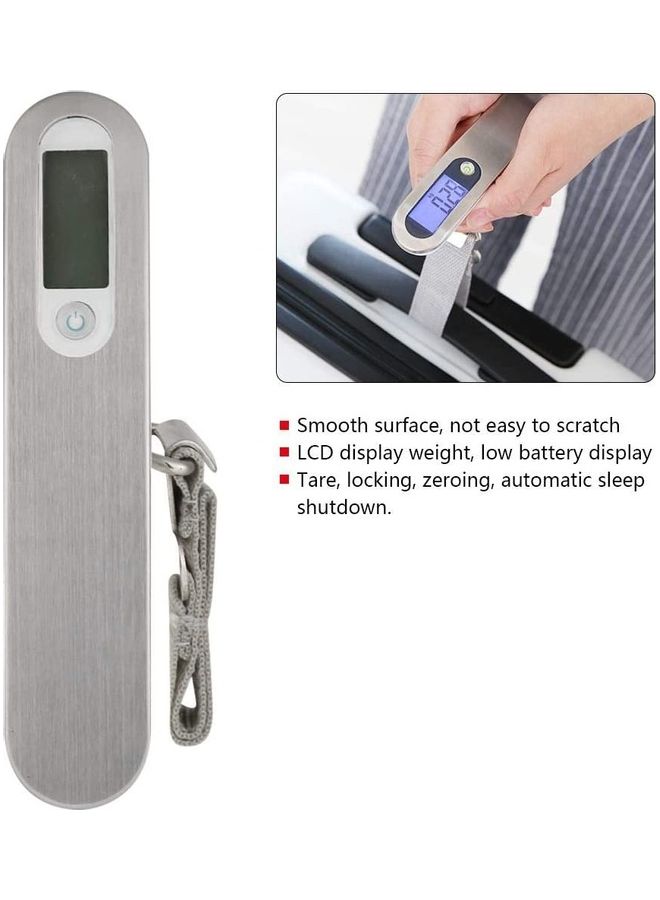 Portabe Luggage Scale White