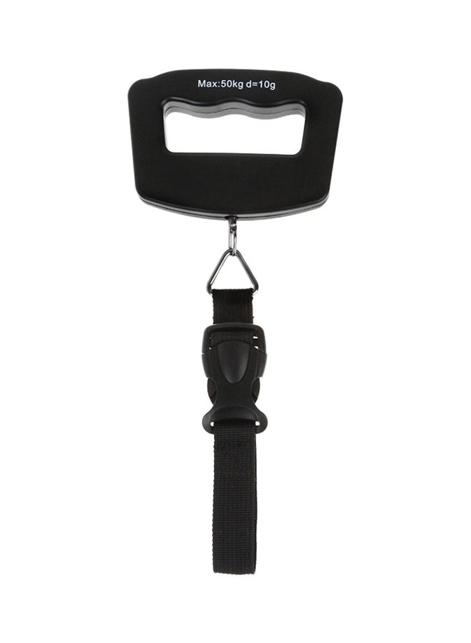 Digital Luggage Weighing Scale Black