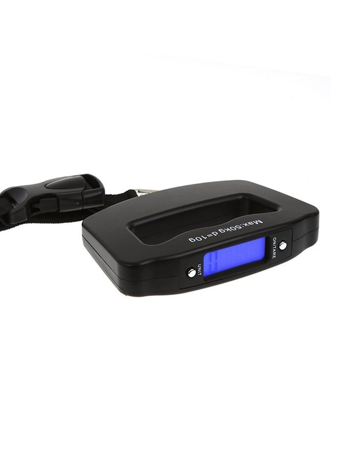 Digital Luggage Weighing Scale Black