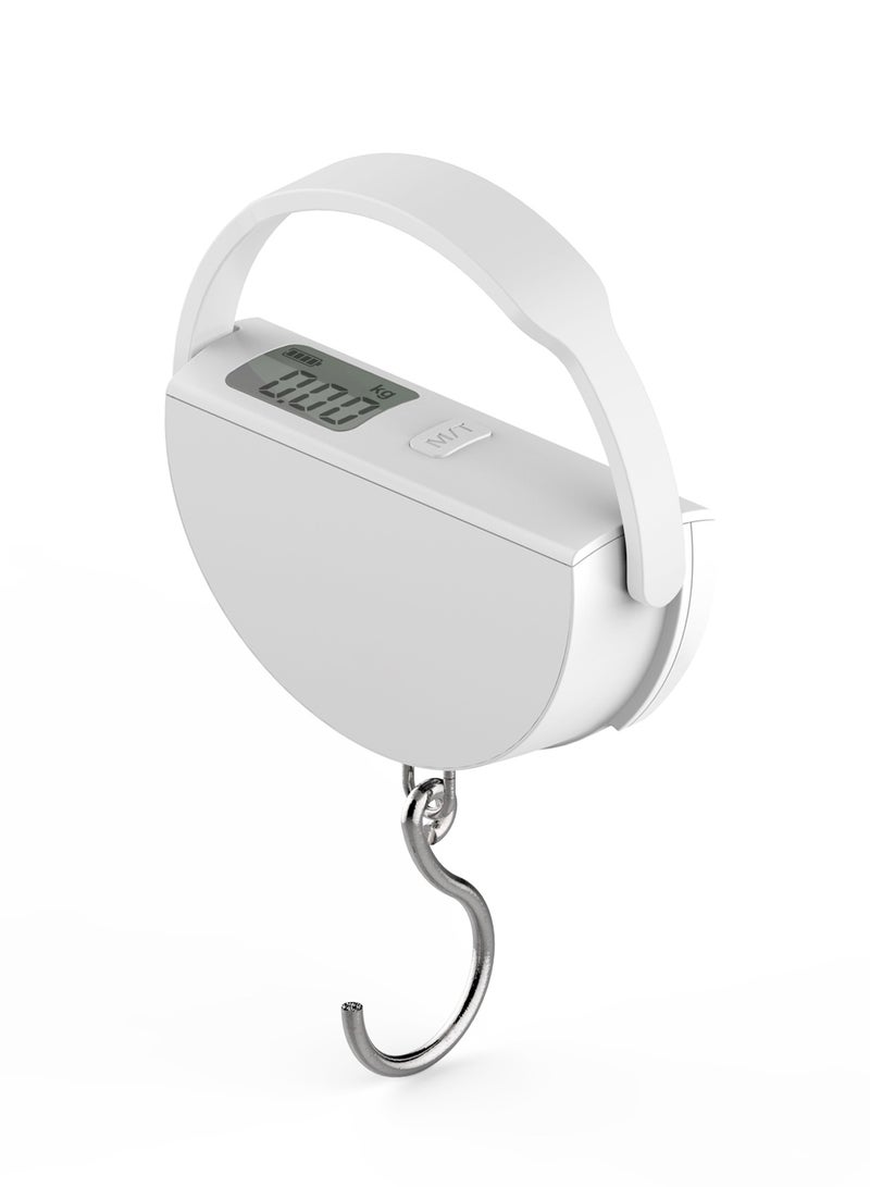 Alta Smart Luggage Scale / Dual Unit Measurement / High Precision Sensors / Energy Powered - White