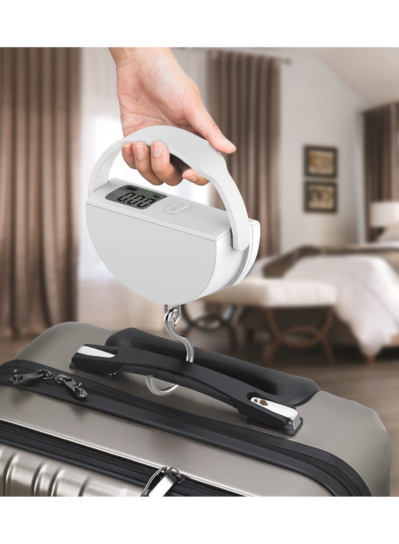 Alta Smart Luggage Scale / Dual Unit Measurement / High Precision Sensors / Energy Powered - White