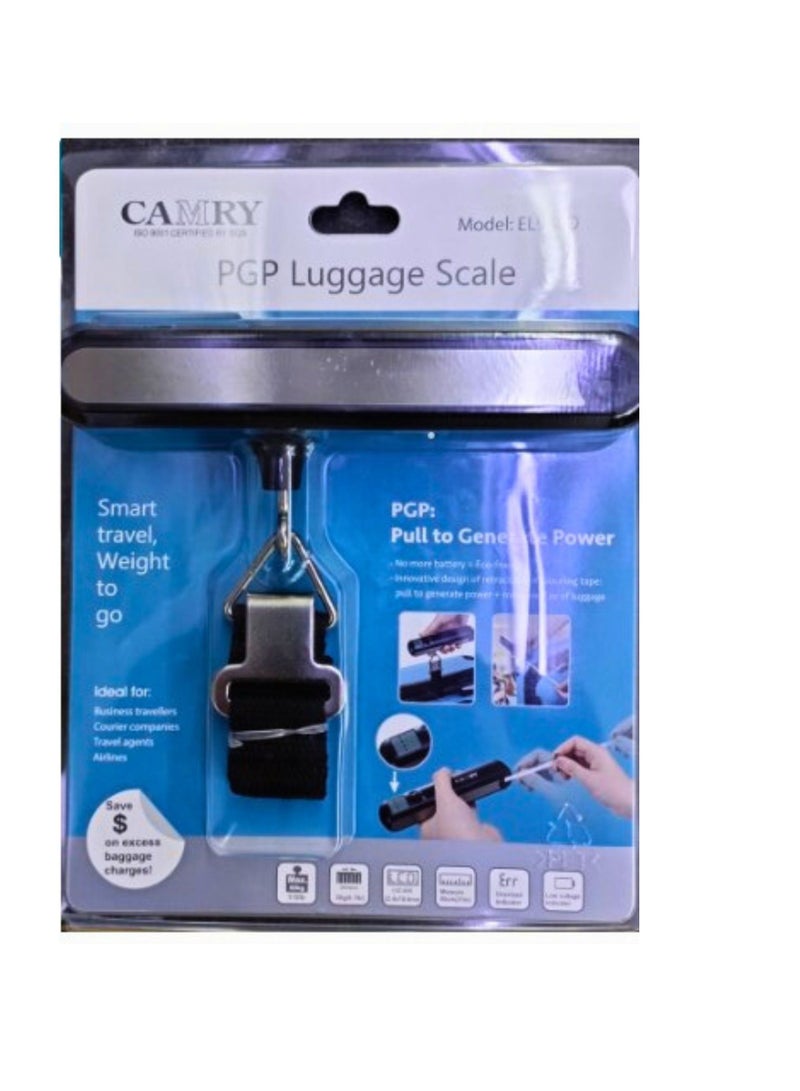 Camry Luggage Scale Smart Travel Weight El940D