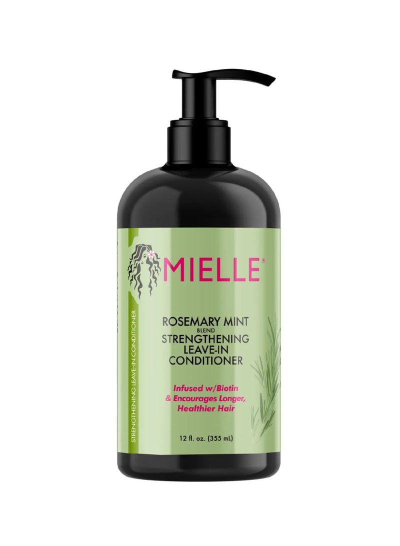 Mielle Rosemary Mint Strengthening Leave-In Conditioner 355ml