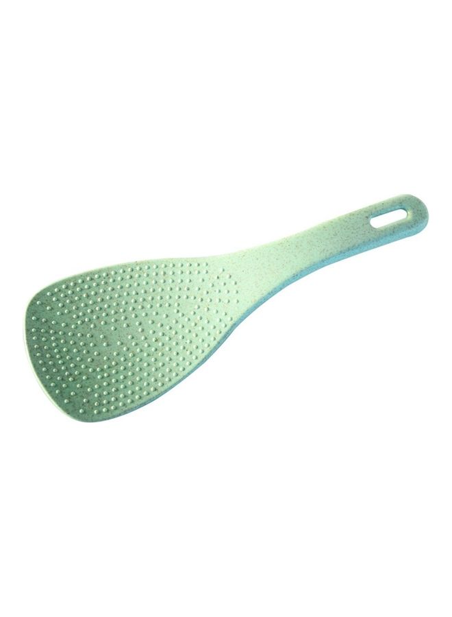 Wheat Straw Spoon with Handle Green