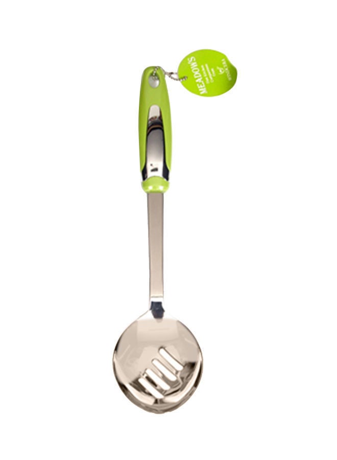 Slotted Spoon Green