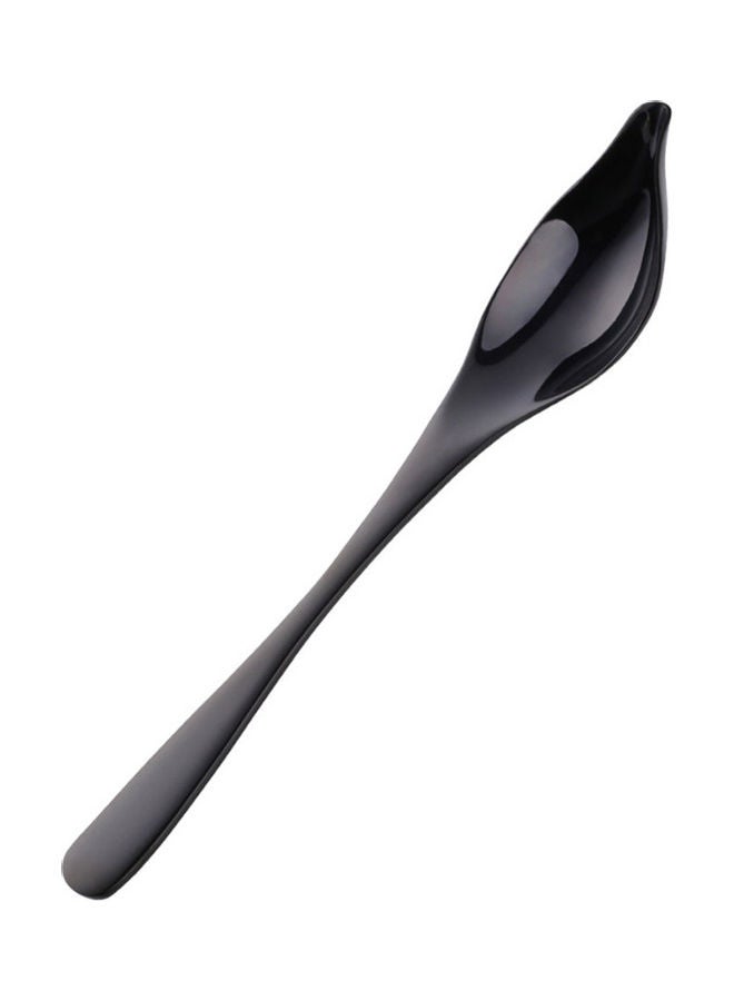 Stainless Steel Long Handle Spoon Black