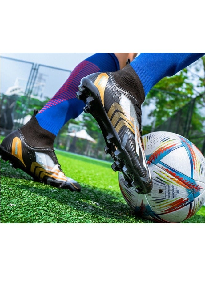 Men's Football Shoes, Suitable For Outdoor Indoor Professional Youth Boys Football Shoes, Unisex Football Shoes.