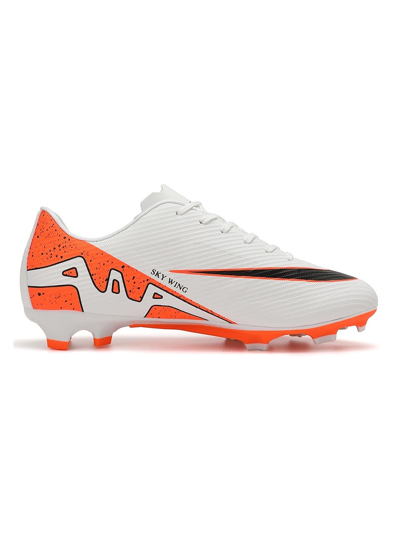 Football Cleats Men And Women And Kid,Indoor Outdoor Low Top Soccer Shoes For Boy And Girl Lightweight Shock Resistant Training Boots Professional Turf Shoes Sport Athletic Ground Football Boots