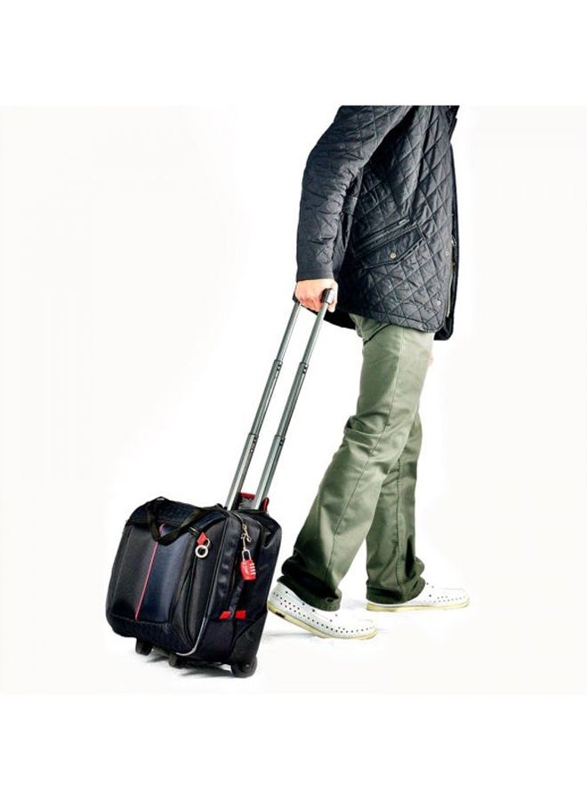 3-Digit Travel Luggage Combination Lock Red/Silver