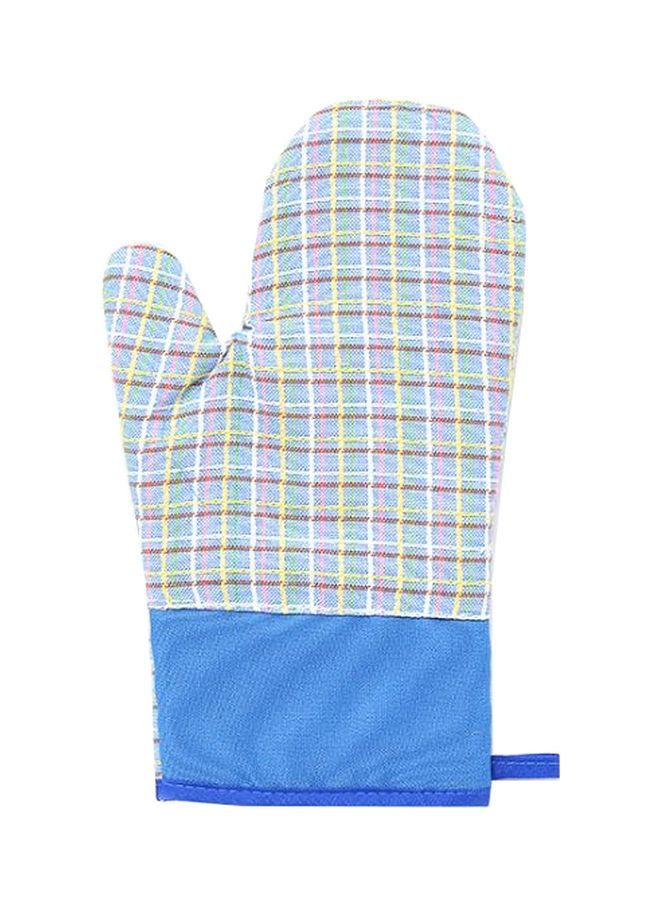 Cotton Gloves Blue 26.5x12.5centimeter