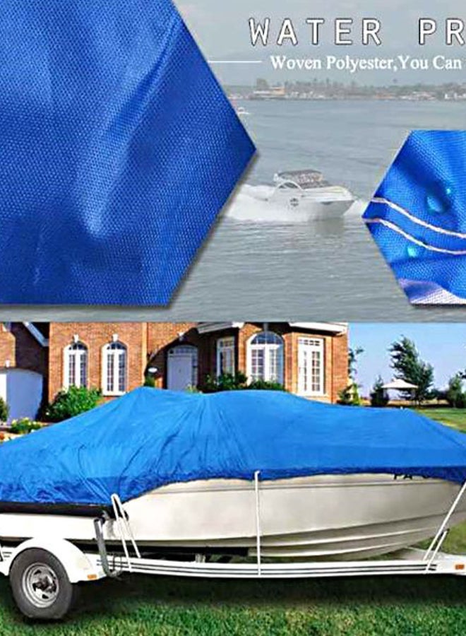 Trailerable Fishing Ski Protection Boat Cover 17-19feet