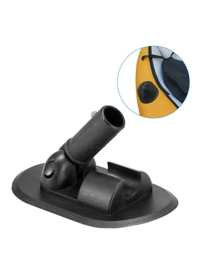 180 Degree Rotation Mount Base For Inflatable Boat 12.5x8.0x3.0cm