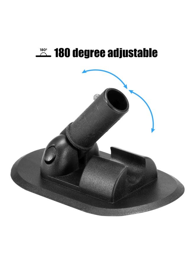 180 Degree Rotation Mount Base For Inflatable Boat 12.5x8.0x3.0cm