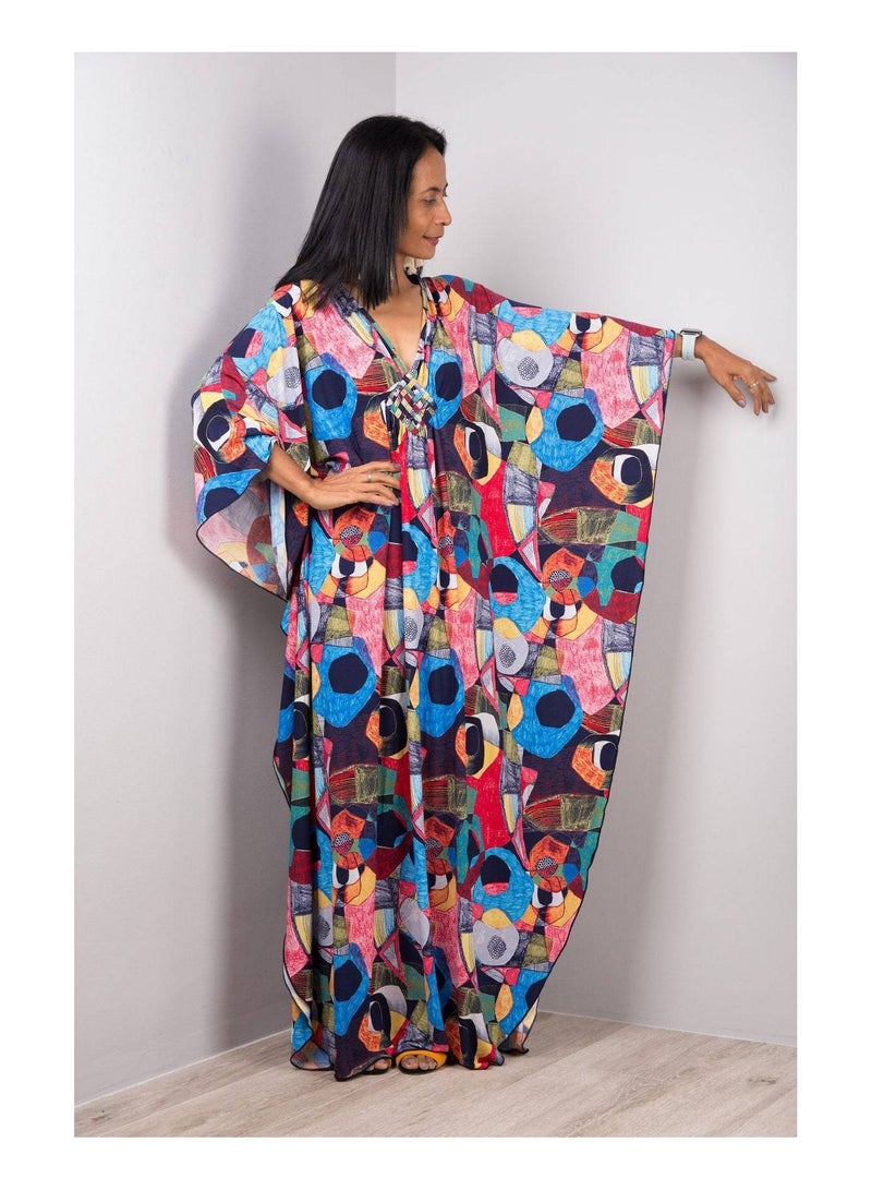 Beach Printed Robe Sunscreen Cover