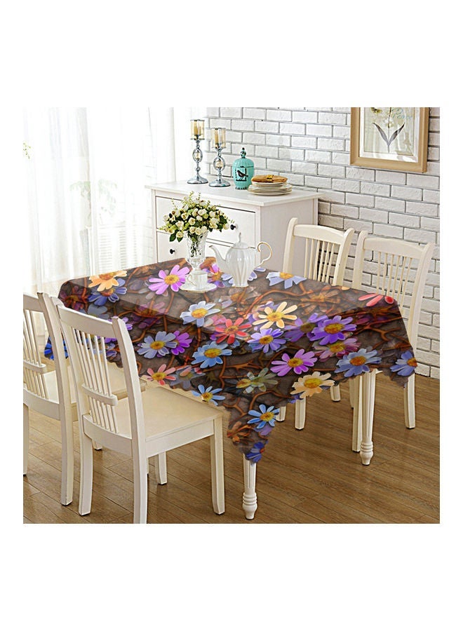 Thicken Tablecloth with Flower Printing for Home Restaurant TV Cabinet Tea Table Cover multicolor 20*20*20cm