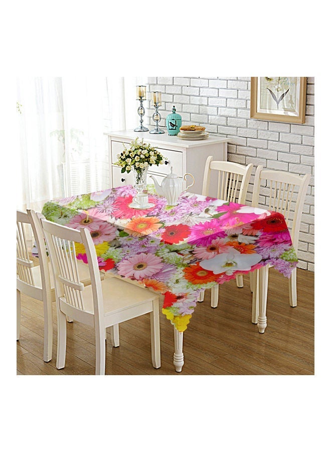 Thicken Tablecloth with Flower Printing for Home Restaurant TV Cabinet Tea Table Cover multicolor 20*20*20cm