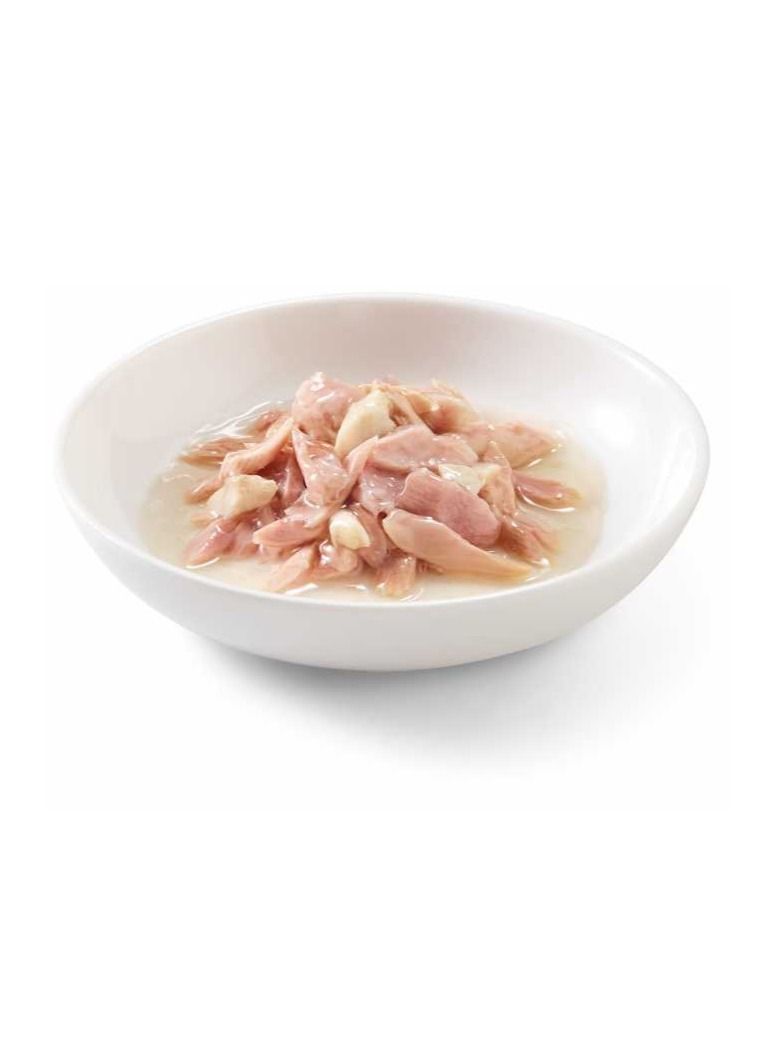 Cat Can Broth-Wet Food Tuna With Seabream 70 G 14Pc