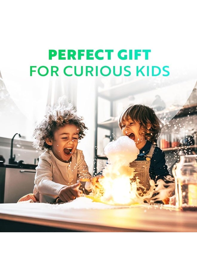 Playz Mega Kaboom! 150+ Explosive Science Experiments Kit for Kids Age 8-12 with 75 App & Video Guided Experiments - Chemistry Set STEM & Educational Toys & Gifts for Boys, Girls, Teenagers & Kids