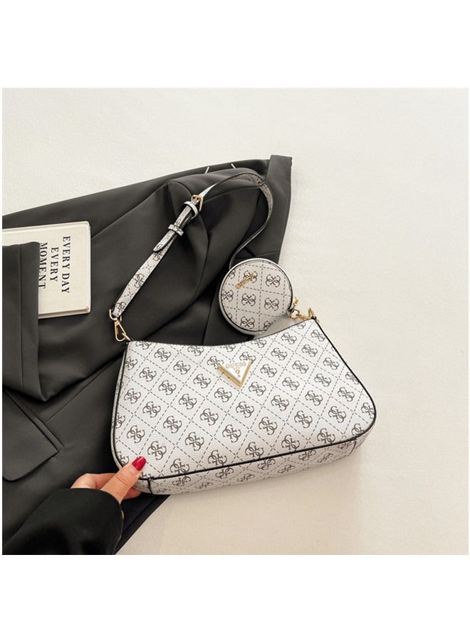 Printed Women's Zipper Shoulder Bag Handbag 28cm*16cm*5cm