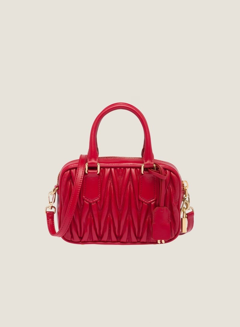 MIU Arcadie Quilted nappa leather bag Shoulder Crossbody