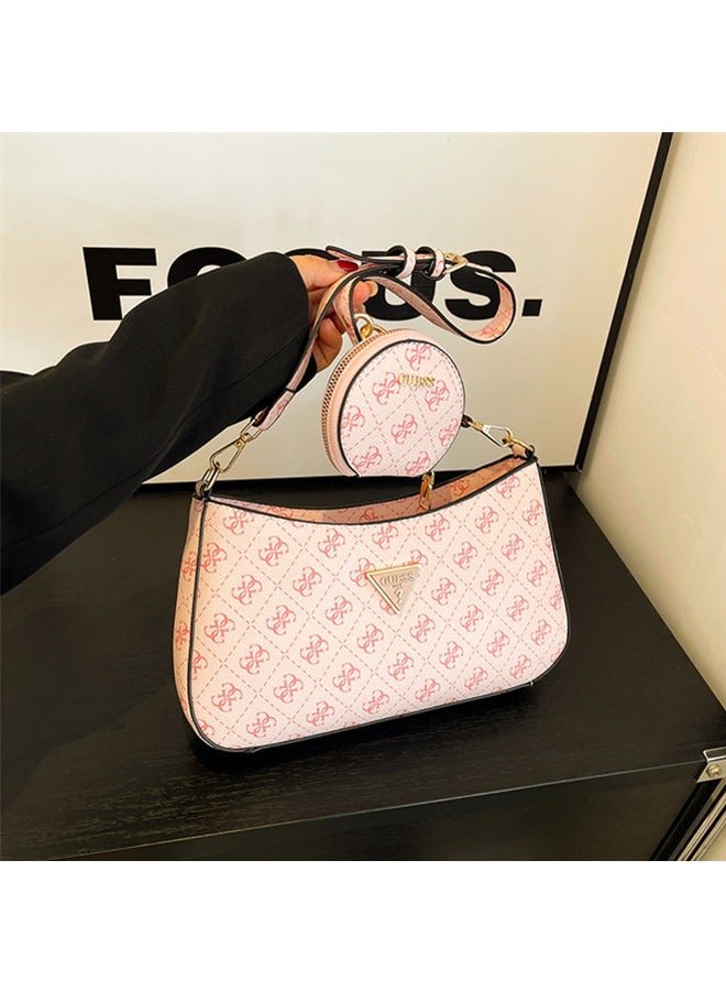 Printed Women's Zipper Shoulder Bag Handbag 28cm*16cm*5cm