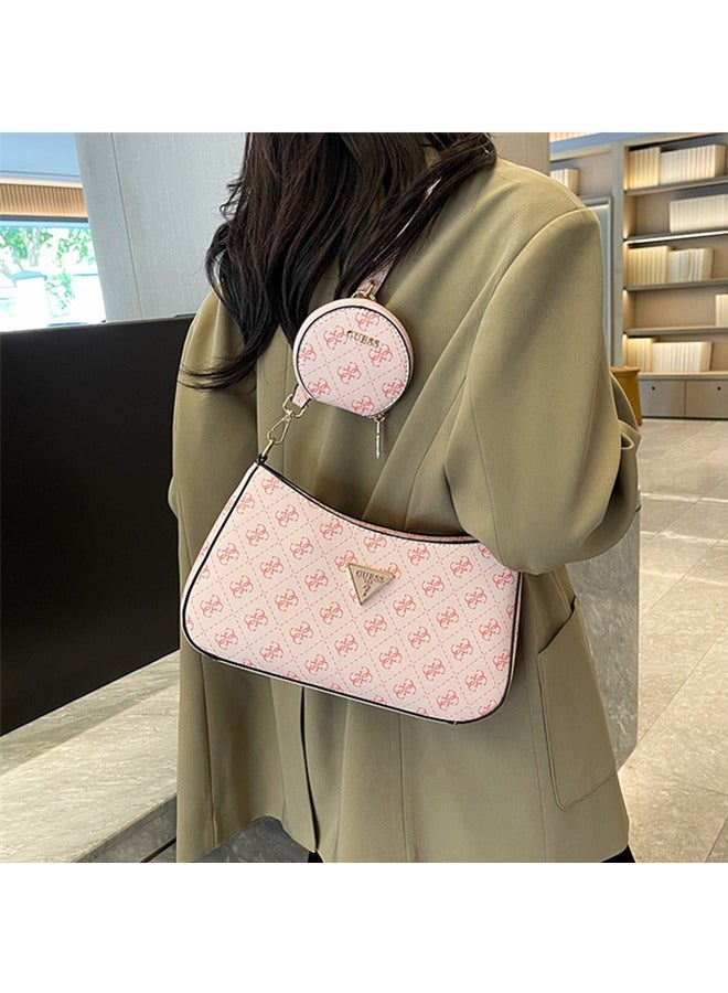 Printed Women's Zipper Shoulder Bag Handbag 28cm*16cm*5cm