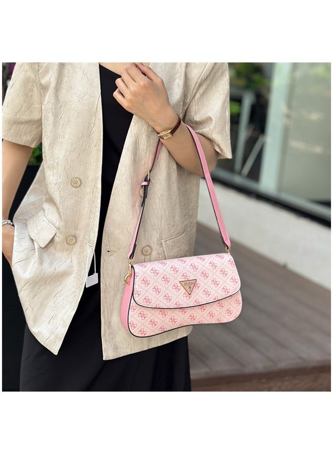 Printed Women's Zipper Shoulder Bag Handbag 28cm*16cm*5cm