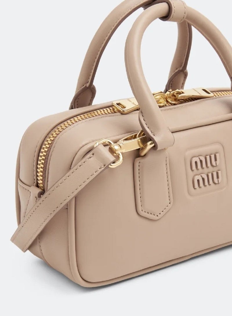 miu Arcadie leather bag