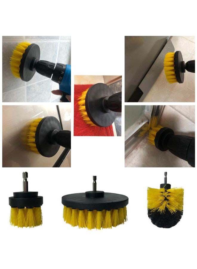 3-Drill Brush Power Scrubber Kit