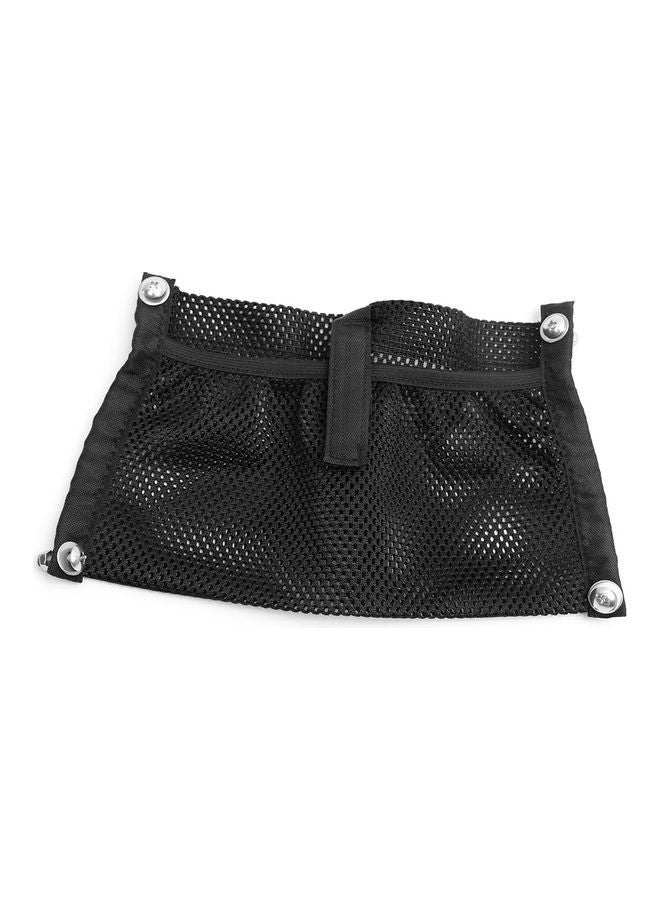 Fishing Rod Holder With Mesh Storage Pouch