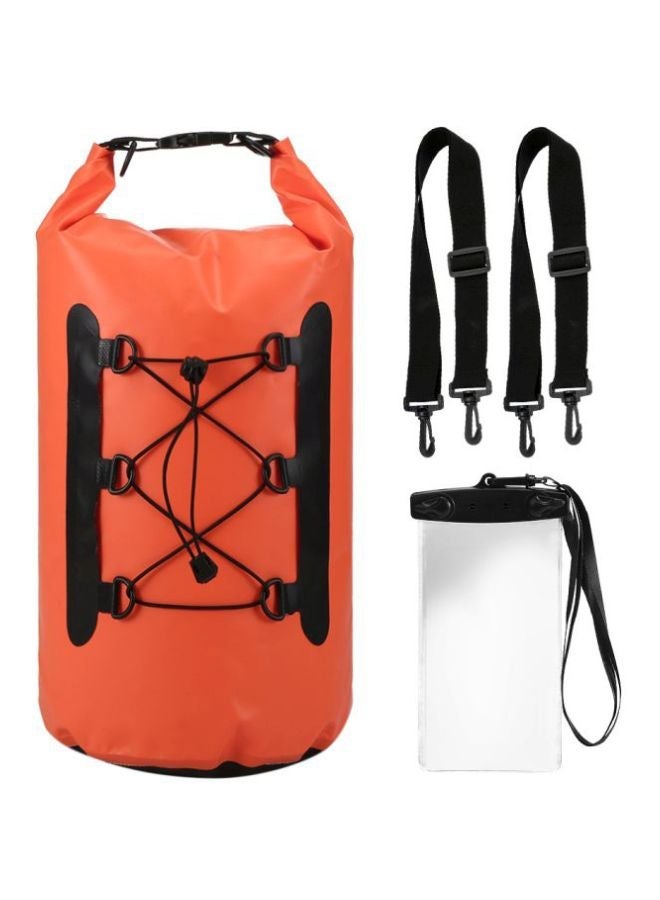 4-Piece Waterproof Dry Bag With Phone Case Pouch 15Liters