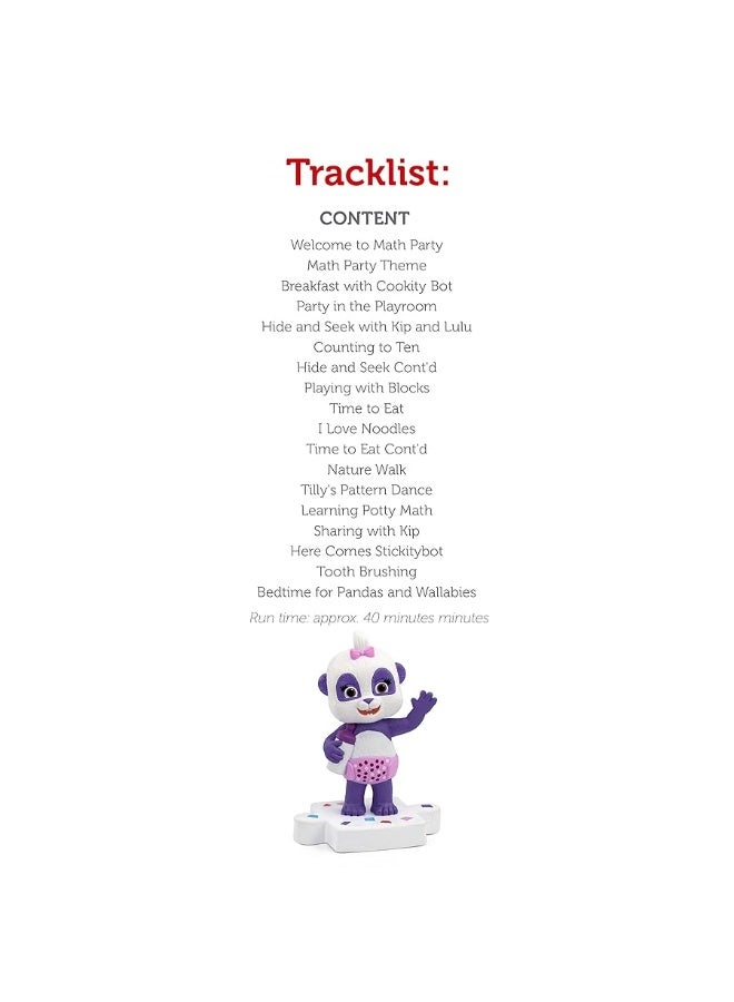 Tonies Lulu Audio Play Character from Word Party Presents Math