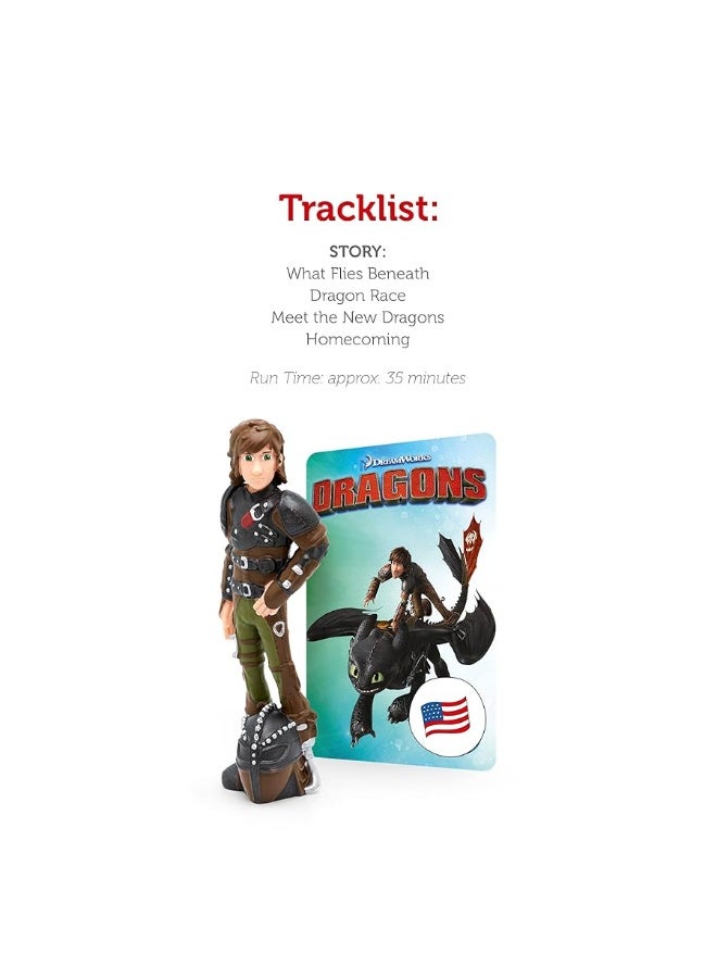 Tonies Hiccup Audio Play Character from How to Train Your Dragon Kids Toy Figurine