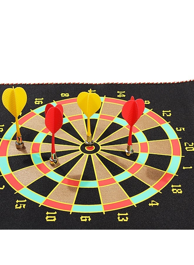6-Piece Darts With Magnetic Dartboard