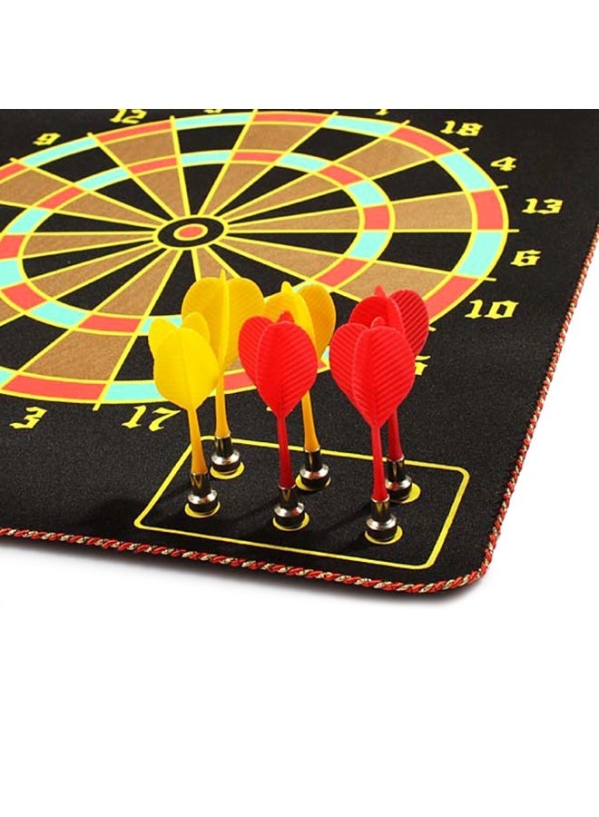 6-Piece Darts With Magnetic Dartboard