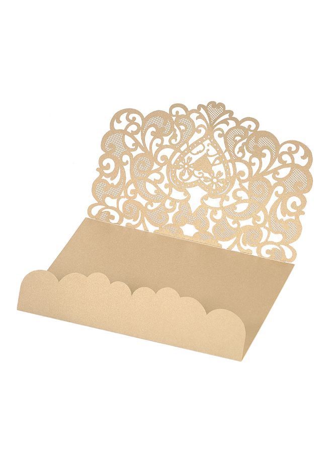 10-Piece Wedding Invitation Card Cover