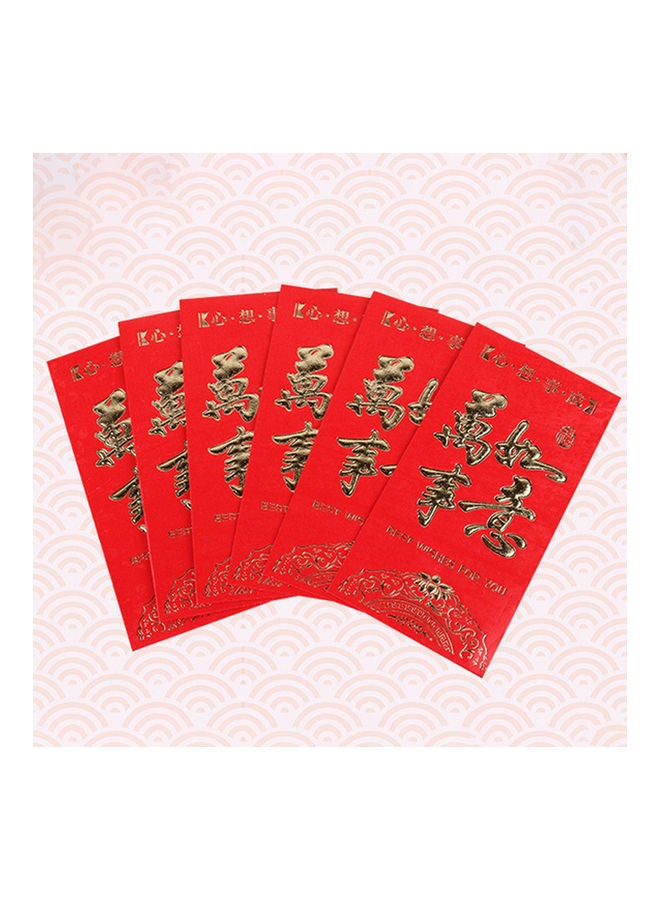 6-Piece Paper Invitation Cards Envelope Set