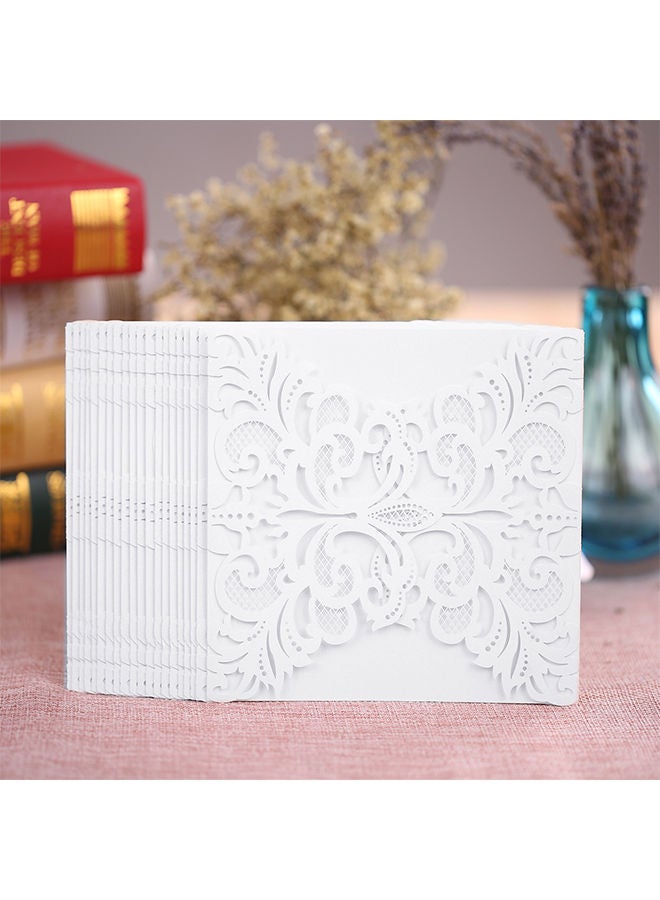 50-Piece Wedding Party Invitation Card