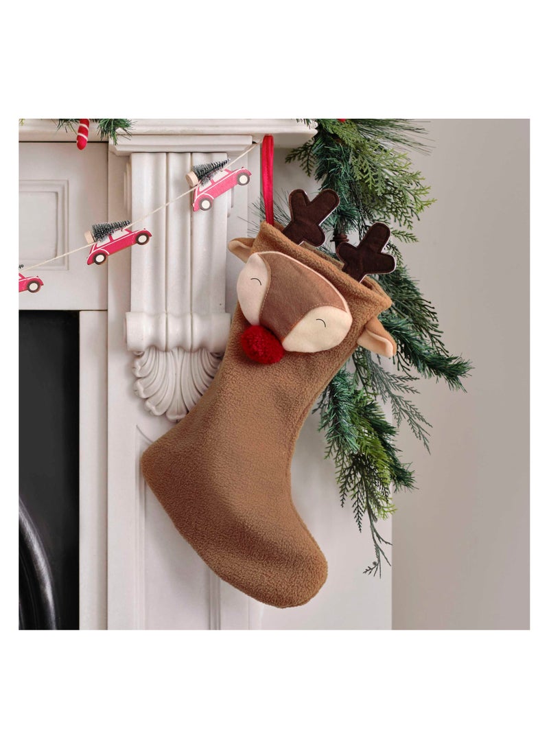 Reindeer Shaped Stocking