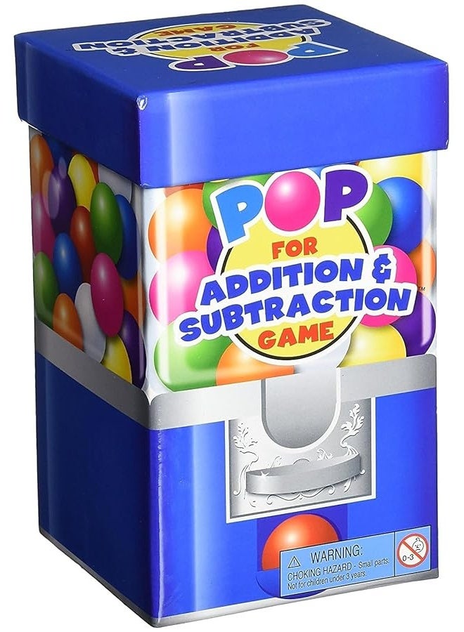 Learning Resources Pop For Addition and Subtraction Math Game, Easter Toys , Classroom and Homeschool Math Games, Math Activities for Kids, 100 Pieces, Grades 1 and up, Ages 6 and up