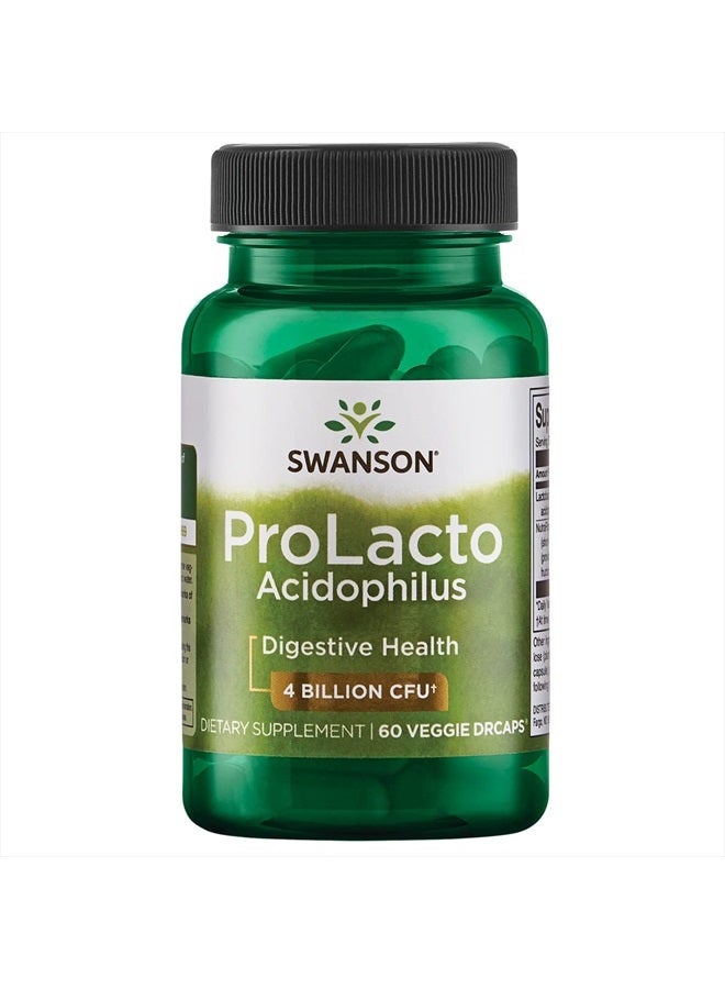 Prolacto Acidophilus 4 Billion Cfu 60 Veg Capsules