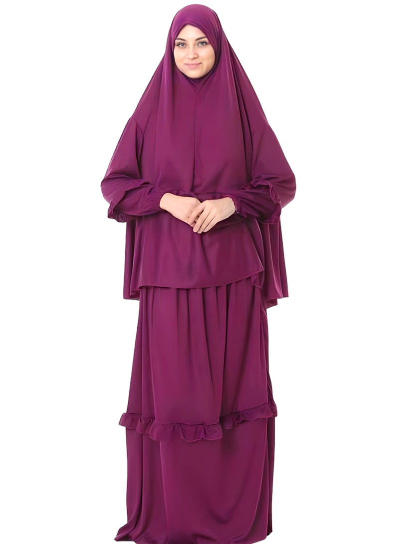 Islamic Dress & Clothes For prayer Women: Embracing Elegance and Inclusivity - Distinctive Style, Inclusive Sizing (M, L, XL) - Crafted with Precision in Turkey