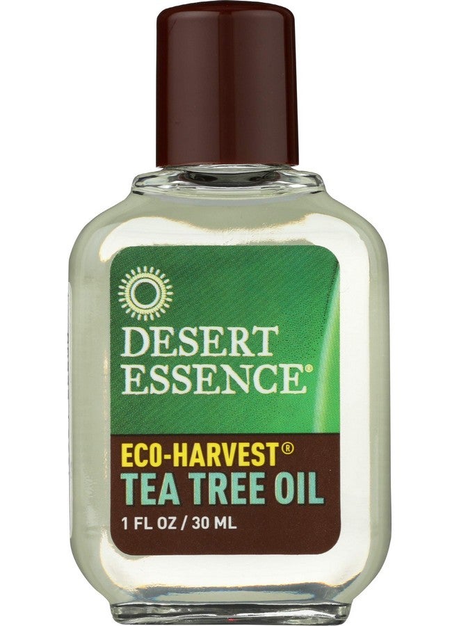 Ecoharvest Tea Tree Oil 1 Fl Ozgluten Free Vegan Nongmosteamdistilled Pure Essential Oil With Inherent Cleansing Properties