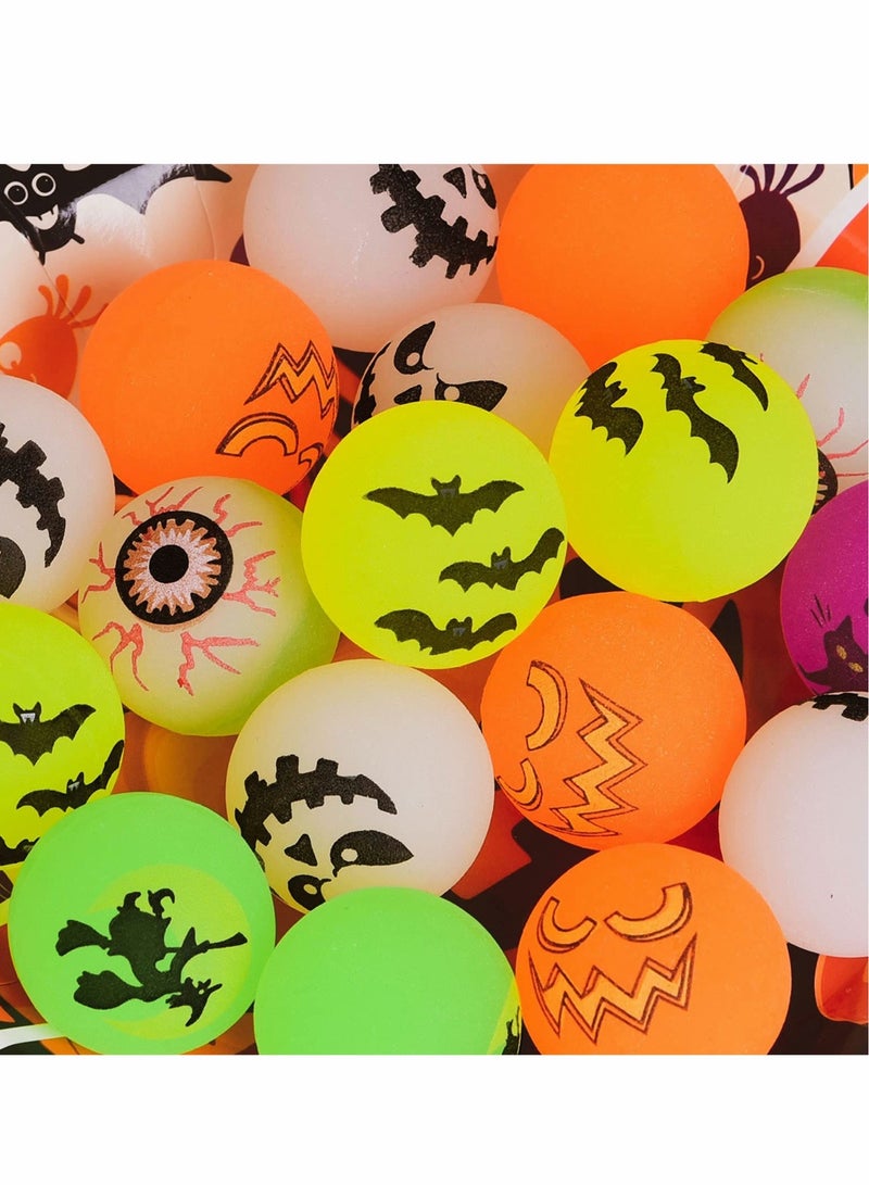 Bouncy Balls, Rubber Balls for Kids, 36 PCs Glow in The Dark Bouncing Ball, Goodie Bag Fillers, Party Favor School Prizes Classroom Game Rewards