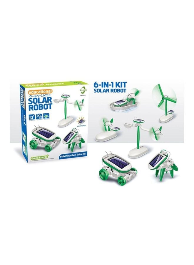 6-In-1 Solar Robot Kit 8 x 5 21cm