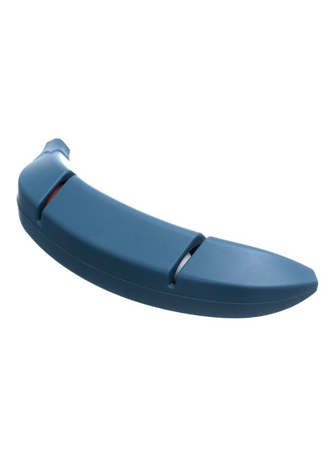 3-Piece Banana Shaped Two-Stage Kitchen Sharpener Tibetan Blue