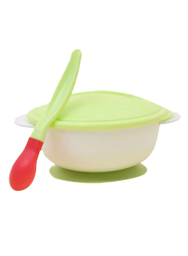 Dinnerware Suction Feeding Bowl With Spoon